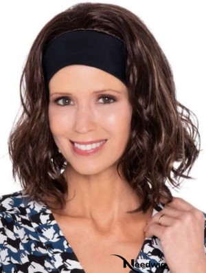 Waves Style Synthetic Wigs With Headband