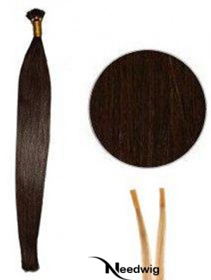 Auburn Straight Stick/I Tip Hair Extensions