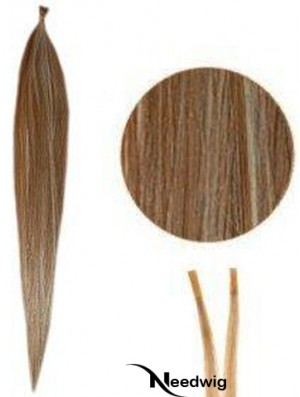 Brown Straight Stick/I Tip Hair Extensions