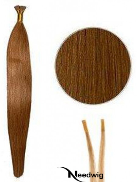 Auburn Straight Stick/I Tip Hair Extensions