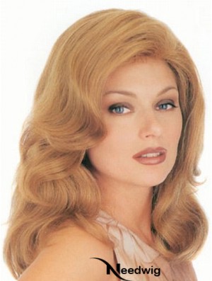 Wavy Blonde Convenient Long Classic Wigs