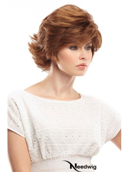 11 inch Perfect Auburn Bobs Monofilament Wigs