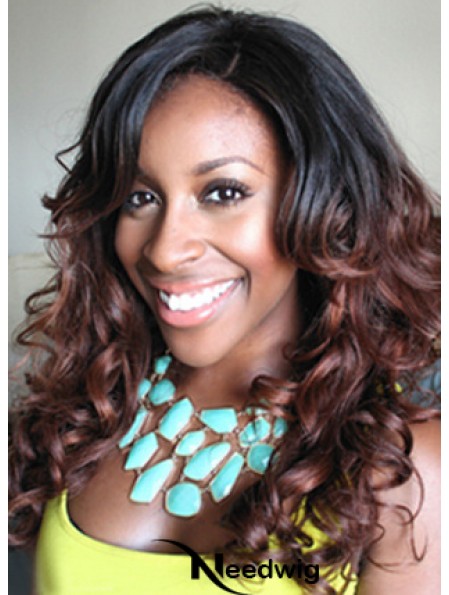 Style 18 inch Long Wavy Wigs For Black Women