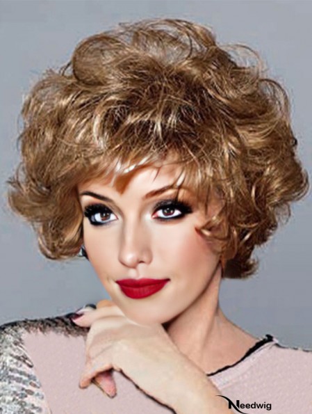 Curly Blonde Perfect Short Classic Wigs