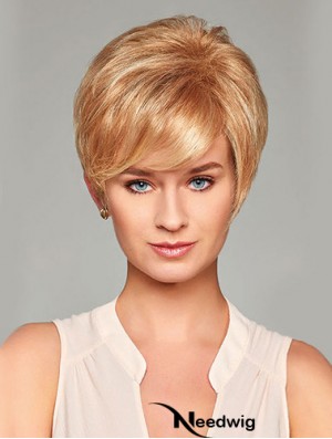 Short Wavy Capless Layered 8 inch Suitable Synthetic Wigs