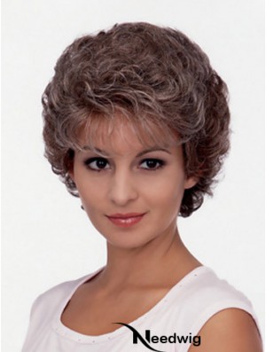 Cheap Beautiful Synthetic Hair Short Length Classic Cut Curly Style