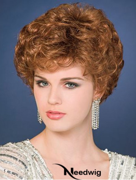 Cropped Curly Capless Layered 6 inch Amazing Synthetic Wigs