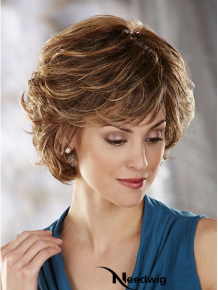 Wavy Auburn Fabulous Short Classic Wigs