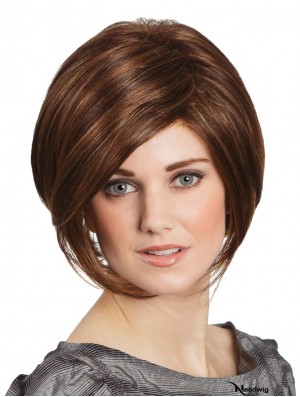 Auburn Straight 10 inch Lace Front Wigs Bob