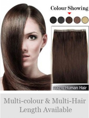 Straight Remy Human Hair Brown Cheapest Weft Extensions