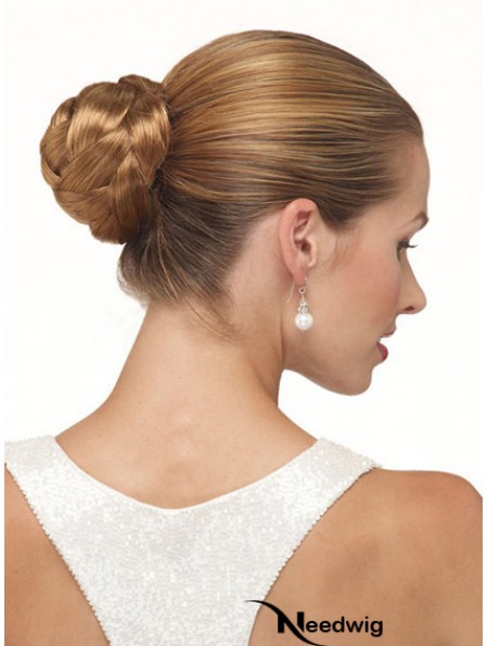 Brown Clip In Hair Buns