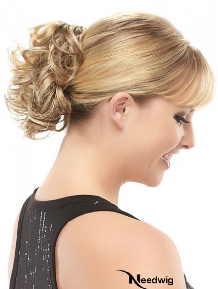 Blonde Bun Hair Pieces