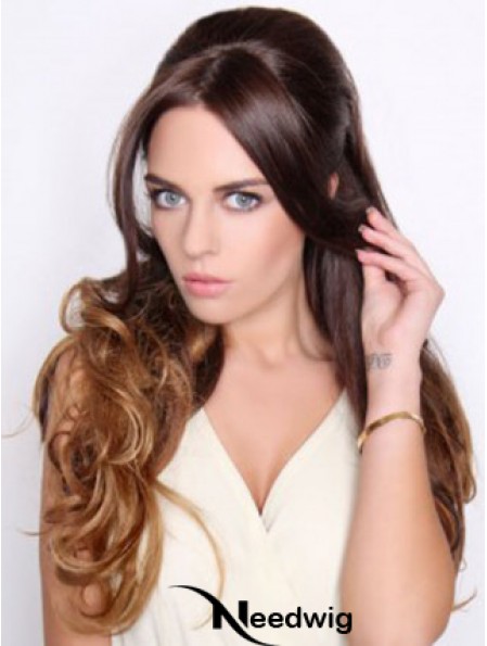 Perfect Black Synthetic Wavy Hair Falls